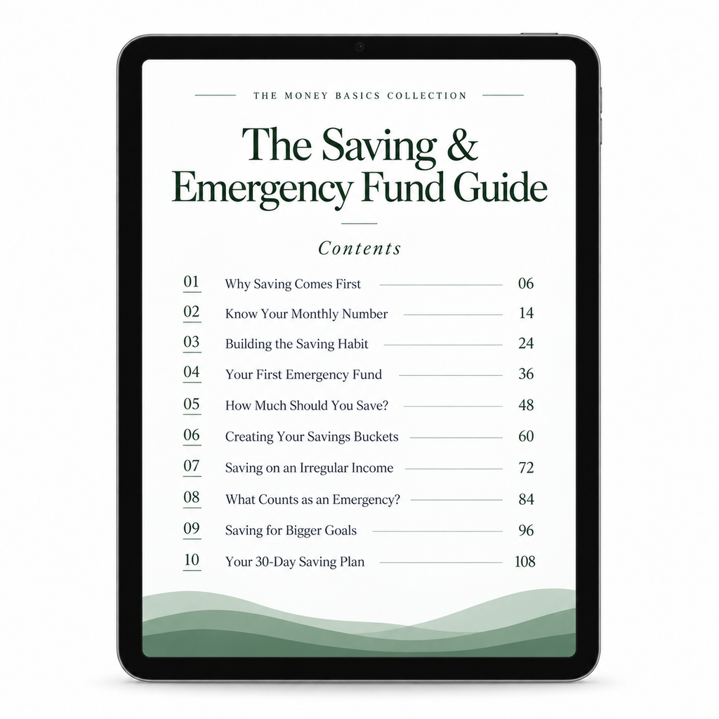 The Saving & Emergency Fund Guide