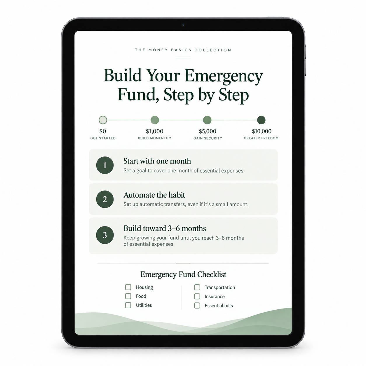 The Saving & Emergency Fund Guide